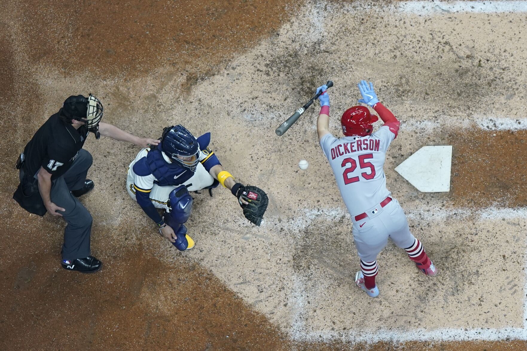 Cardinals Brewers Baseball
